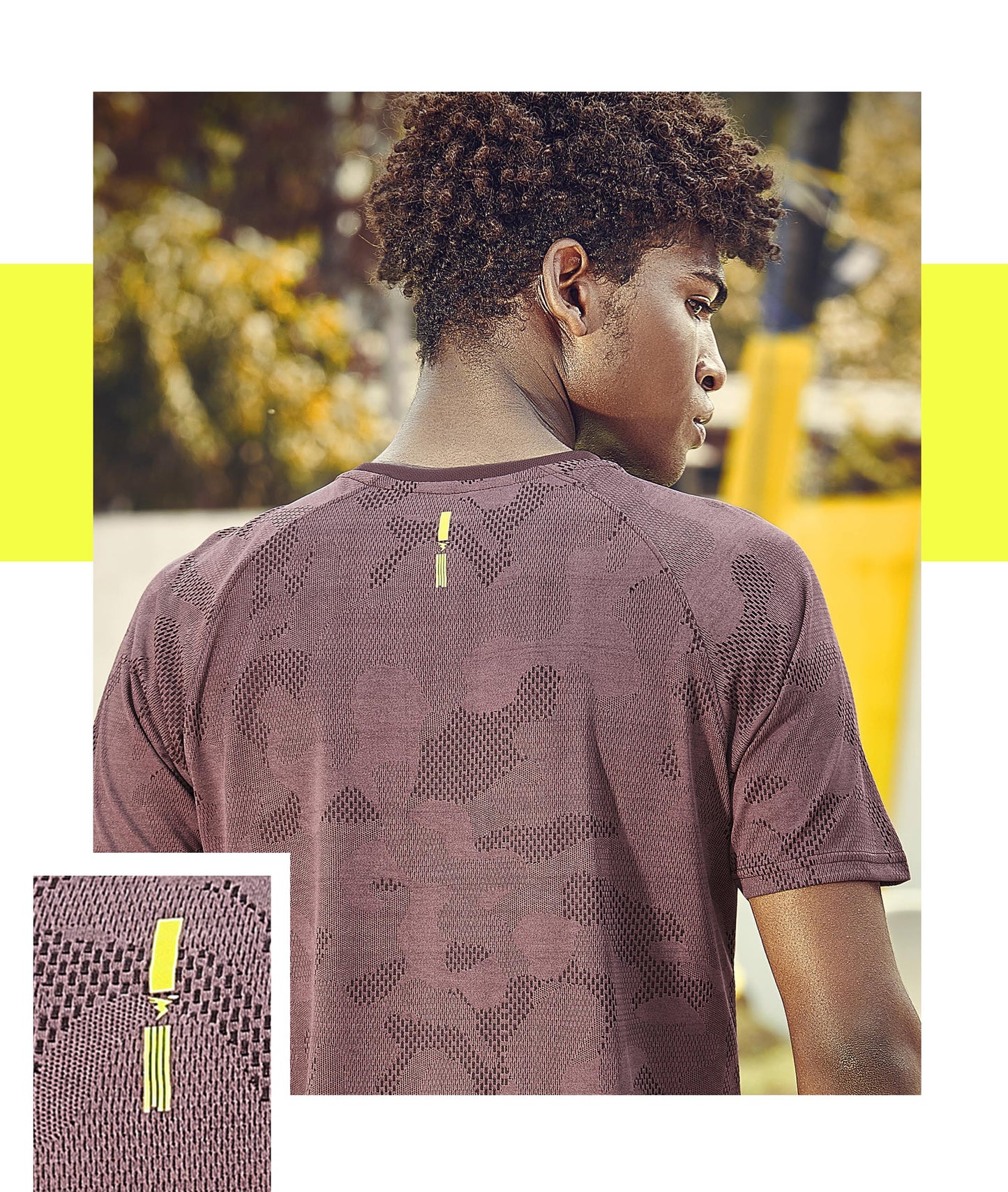 TechnoSport Crew Neck Half Sleeve Dry Fit T Shirt for Men OR-50 (Maroon)