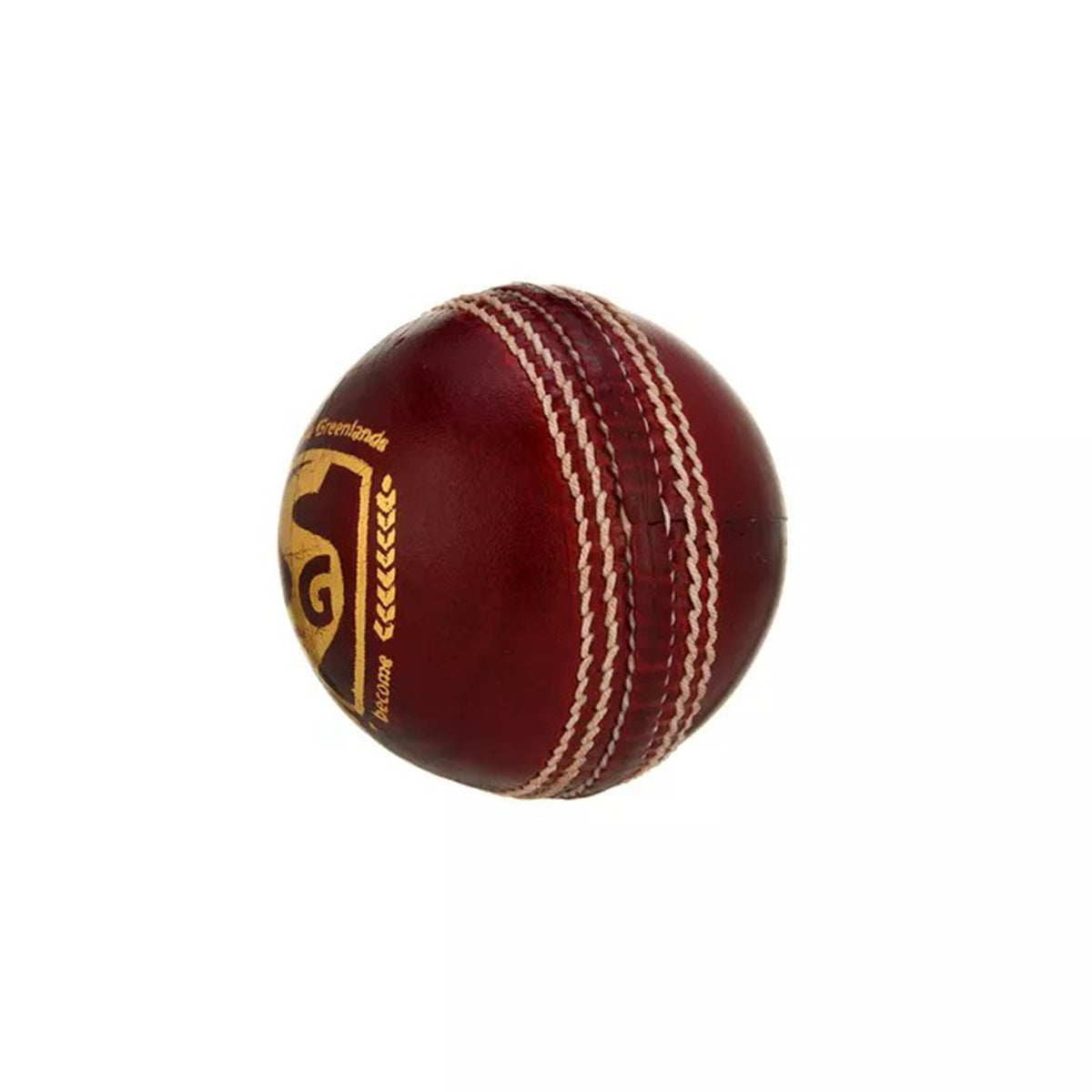 SG League Red Leather Cricket Ball