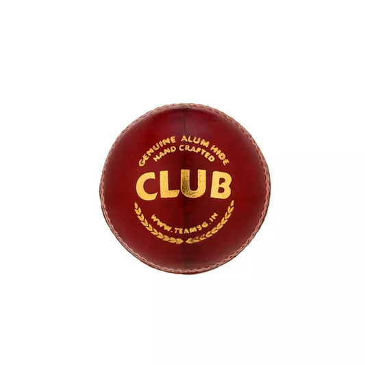 SG Club™ Red Leather Cricket Ball