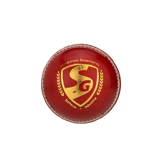 SG Seamer™ Red Leather Cricket Ball 2 Piece
