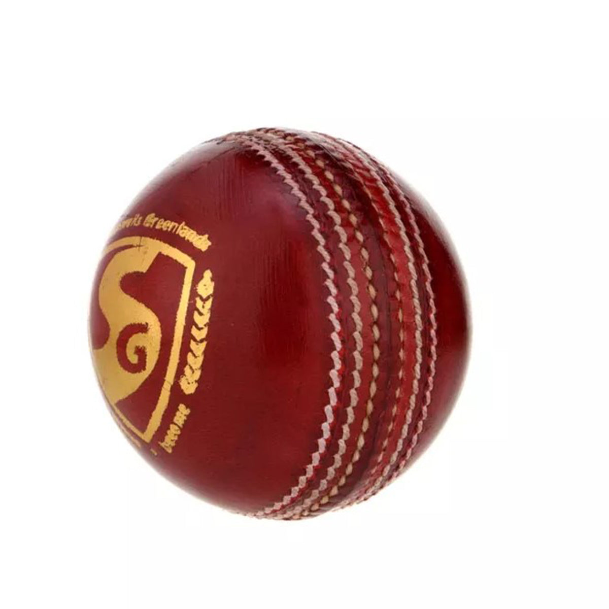 SG Shield 20 Red Leather Cricket Ball 2 Piece