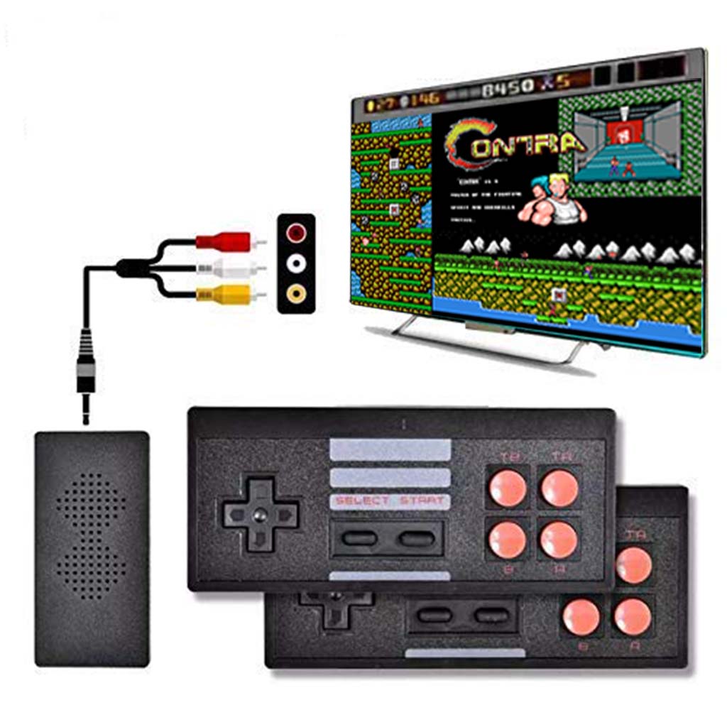 USB Wireless Handheld TV Video Game Console Built in 620 Classic
