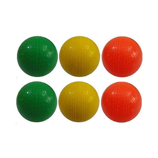 Cricket Wind Ball Multicolor (Pack of 6)