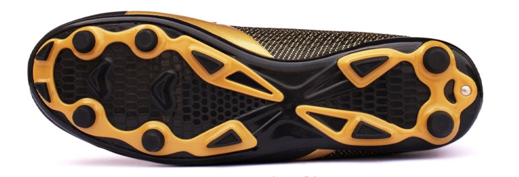 Tracer Football Shoes for Men's FB03 (Black Gold)