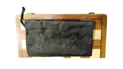 Wooden Foldable Magnetic Chess Board Set with Magnetic Pieces (15*15 inch)