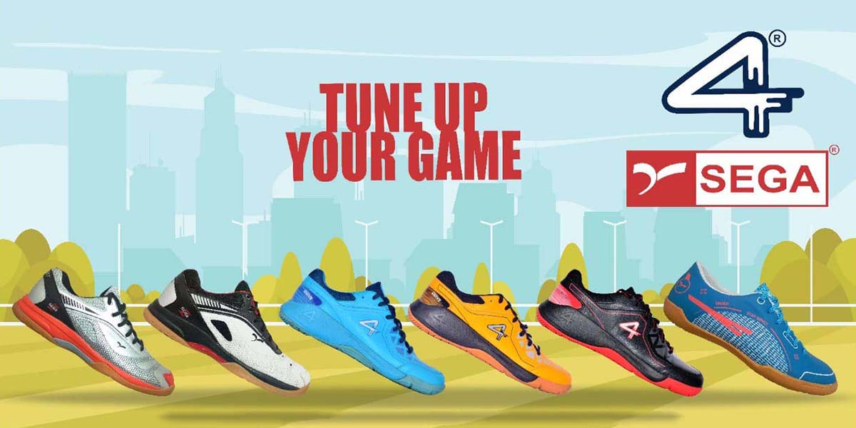 Star Impact Sega Sports Shoes for Cricket, Badminton, Running, Football, Wrestling, Hockey, Volleyball, Athletics