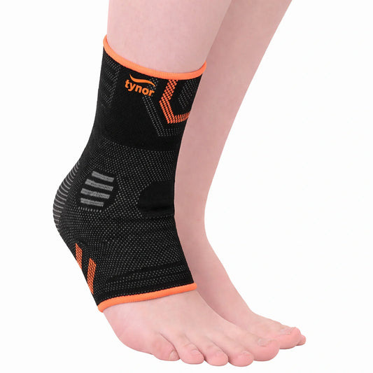 Tynor Ankle Support Air Pro Black & Orange