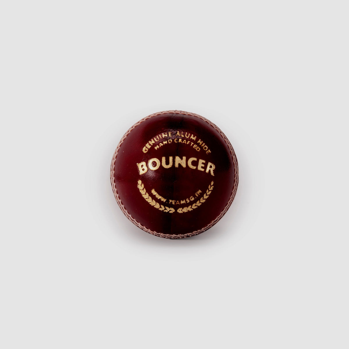 SG Bouncer Red Leather Cricket Ball