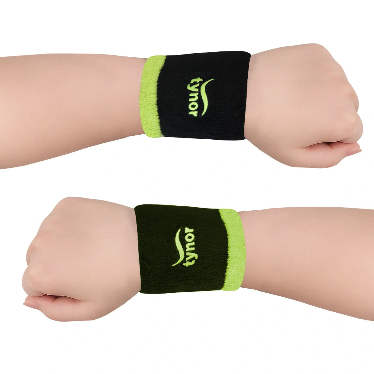 Tynor Wristband Black & Green