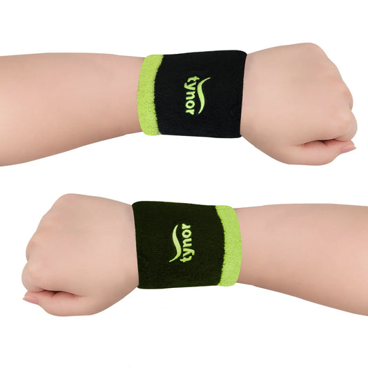 Tynor Wristband Black & Green