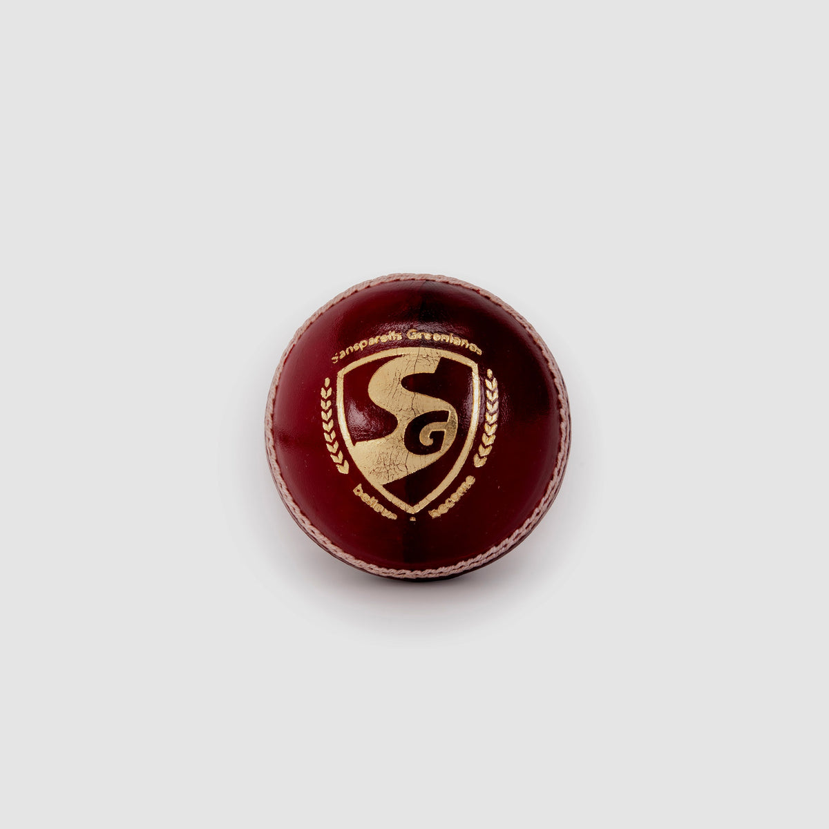 SG Bouncer Red Leather Cricket Ball