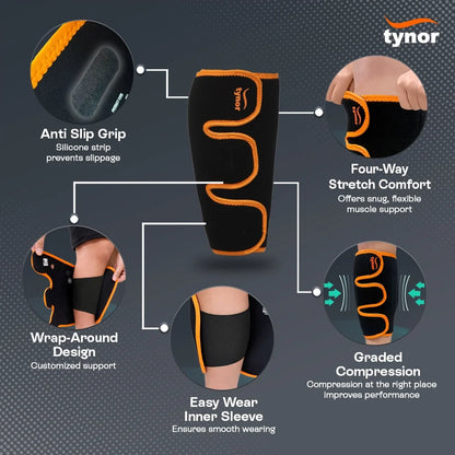Tynor Shin and Calf Support Neo
