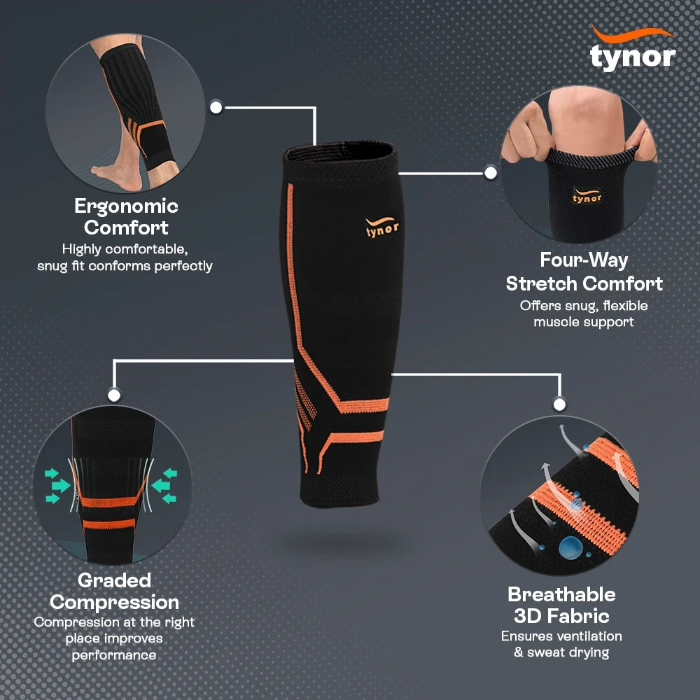 Tynor Shin and Calf Support Air Pro