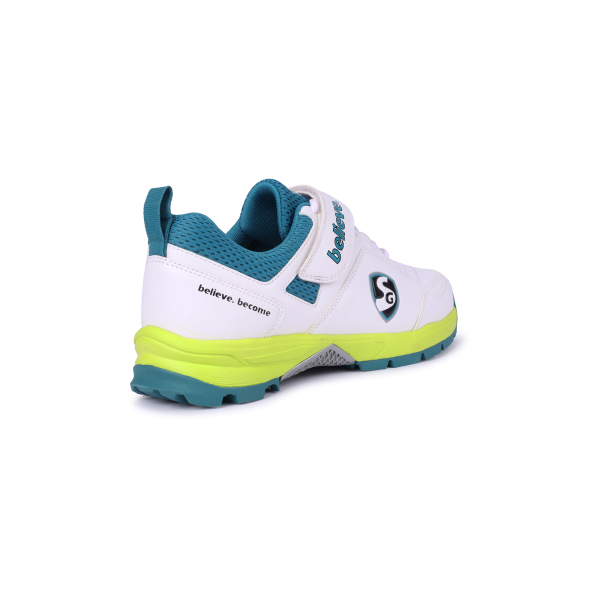 SG Century 6.0 Cricket Shoes White/Green