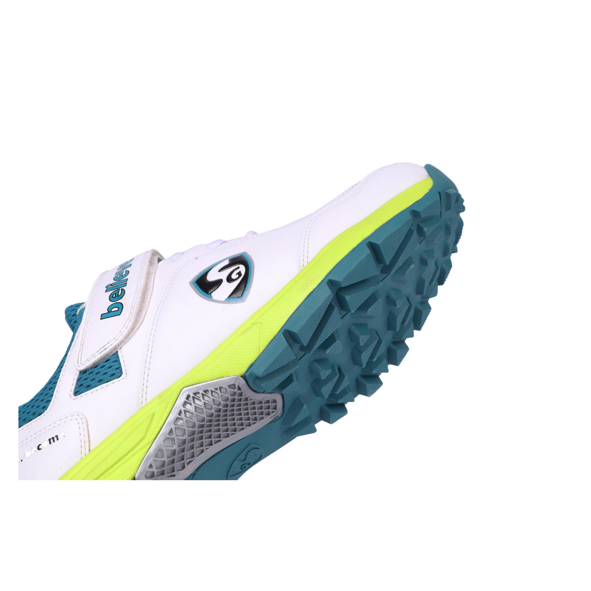 SG Century 6.0 Cricket Shoes White/Green