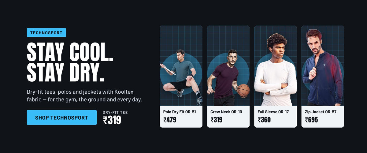 Technosport dry-fit tees, polos and jackets – shop Technosport