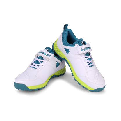 SG Century 6.0 Cricket Shoes White/Green