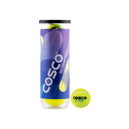 COSCO ALL COURT TENNIS BALL PACK OF 3