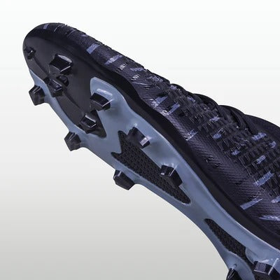 NIVIA Ashtang 2.0 Football Shoes for Men (Black)