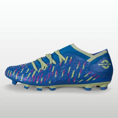 NIVIA Ashtang 2.0 Football Shoes for Men (Blue)