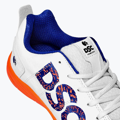 DSC Beamer Cricket Shoes (White/Orange)