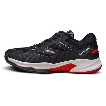 Nivia OPA Pickleball & Padel Court Shoes For Men - Black
