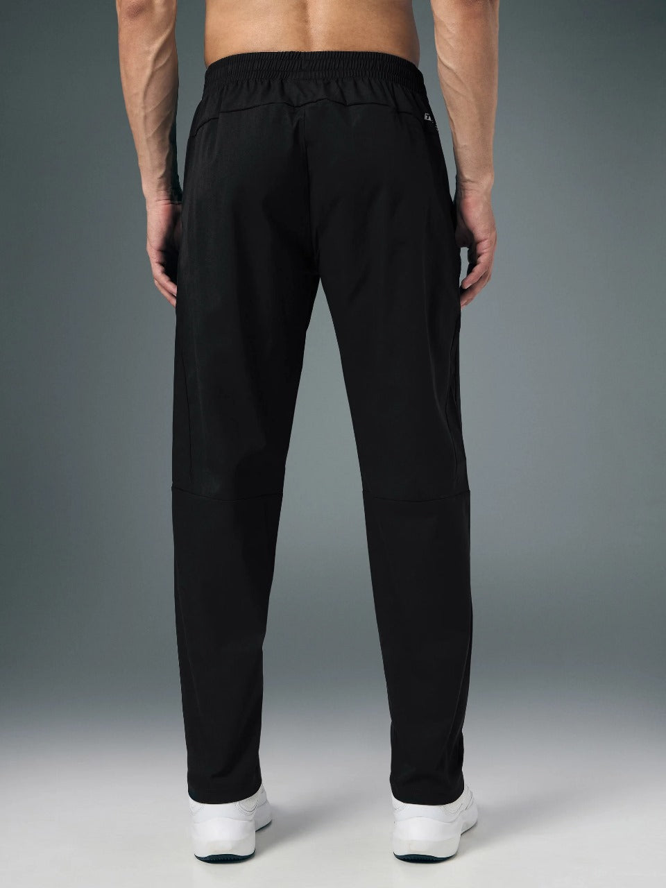 TechnoSport Men's Ragular-Fit Solid Track OR-229 (Black)