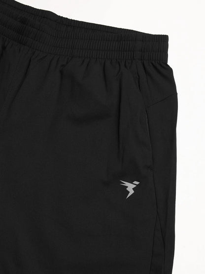 TechnoSport Men's Ragular-Fit Solid Track OR-229 (Black)