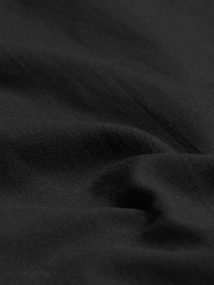 TechnoSport Men's Ragular-Fit Solid Track OR-229 (Black)