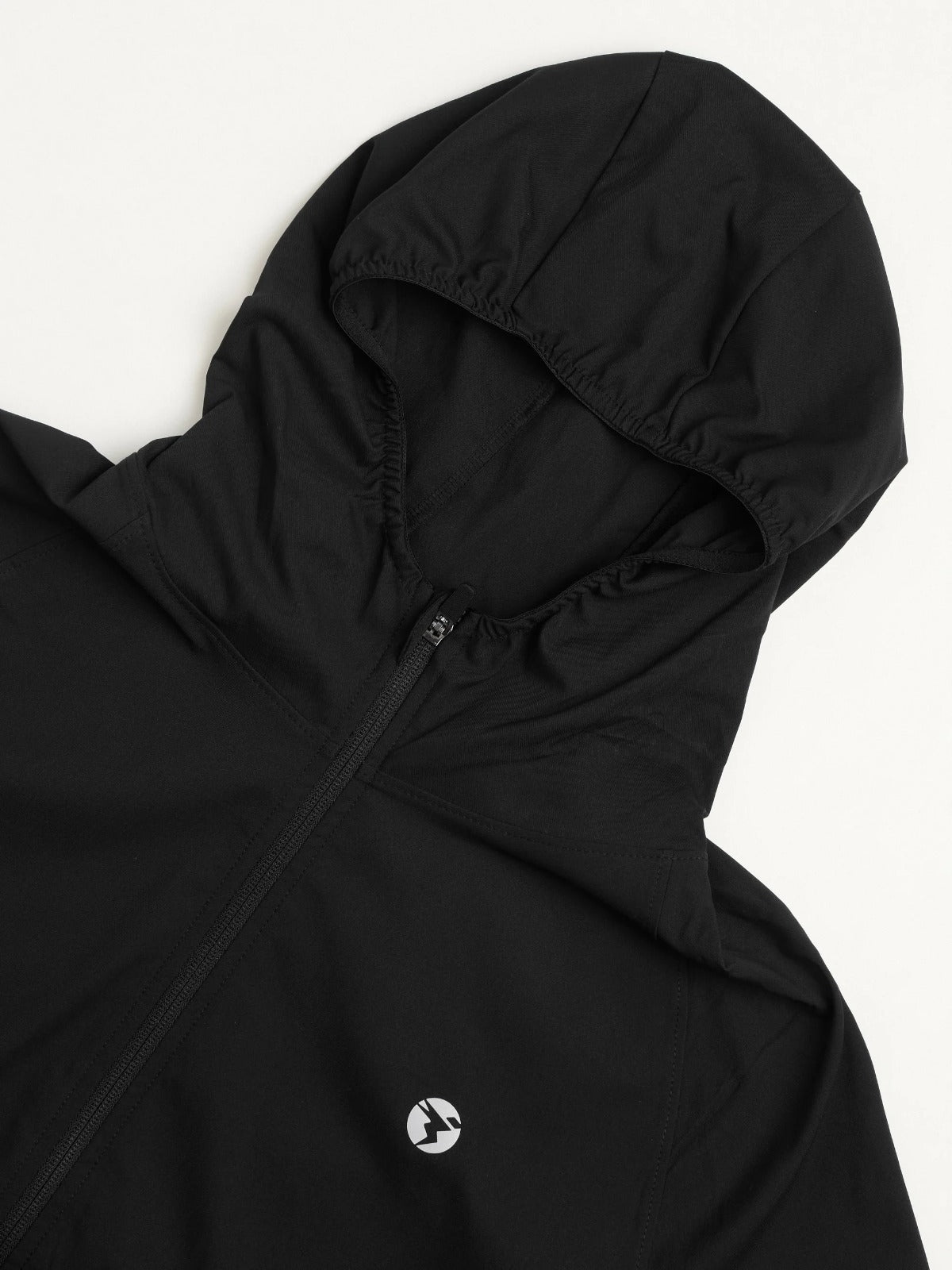 Technosport Slim Fit Hooded Jacket For Women WR-16 (Black)