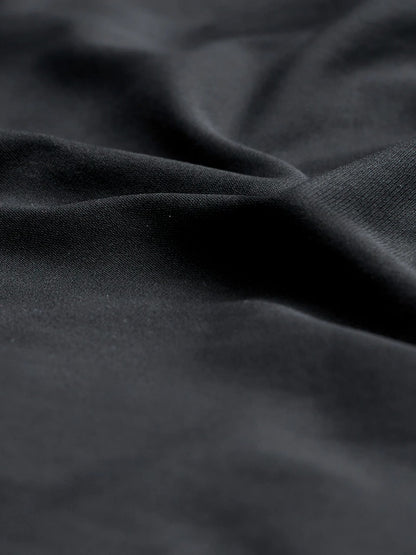 Technosport Solid Slim Fit Mock Neck Jacket For Men PM-98 (Black)