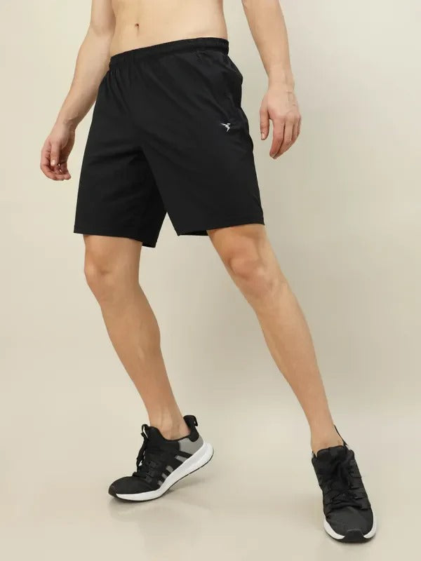 TechnoSport Men's Dry-Fit Shorts OR-76 (Black)