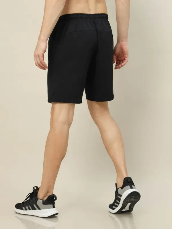 TechnoSport Men's Dry-Fit Shorts OR-76 (Black)
