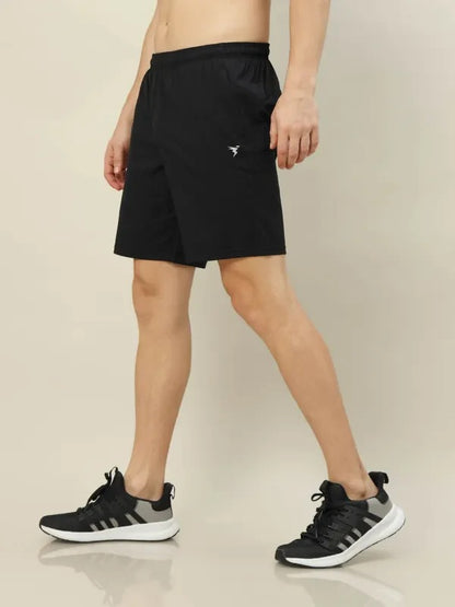 TechnoSport Men's Dry-Fit Shorts OR-76 (Black)