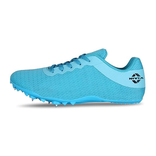 Nivia Stride 3.0 Spike Running Shoes For Men  (Blue)