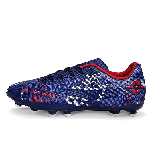 NIVIA Safari Football Shoes for Men (Blue)