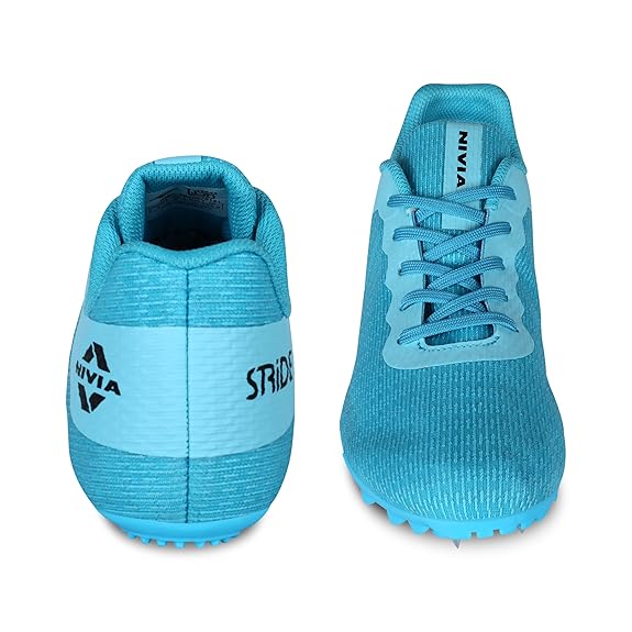 Nivia Stride 3.0 Spike Running Shoes For Men  (Blue)
