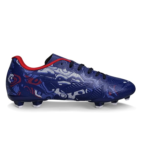 NIVIA Safari Football Shoes for Men (Blue)