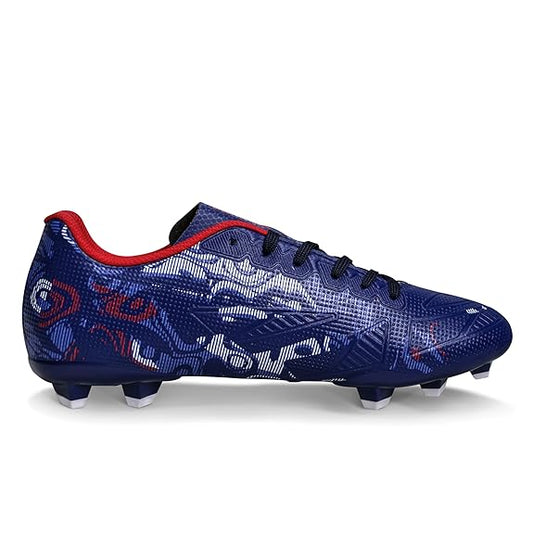 NIVIA Safari Football Shoes for Men (Blue)