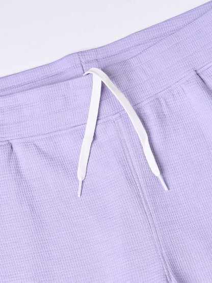 Technosport Women Relaxed Fit Trackpants WR-133 - Blue Berry Violet Mel
