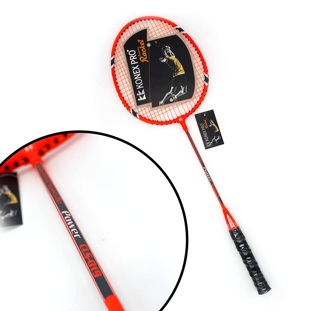 Konex Racket KONEX Badminton Racket CLS 019 (Orange) – Jalandhar Style