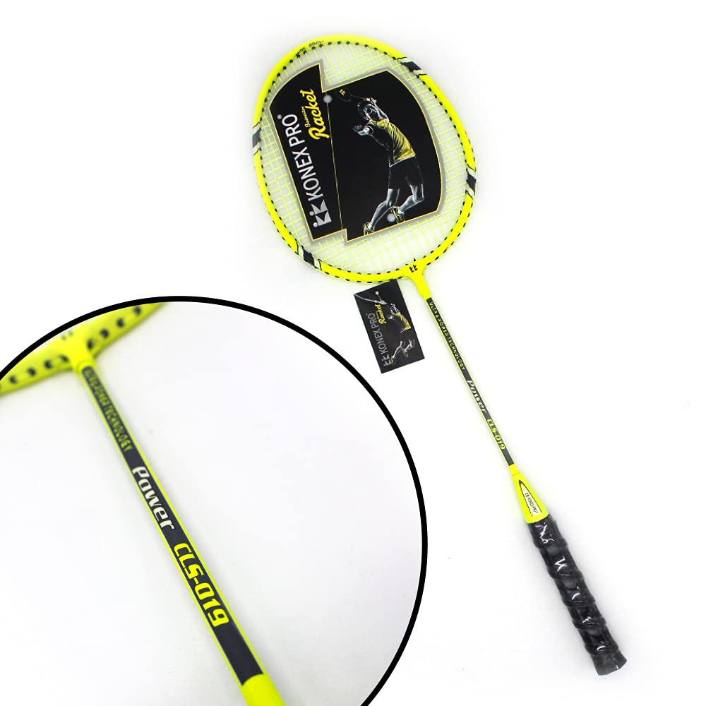 KONEX Badminton Racket CLS 019 (Yellow)