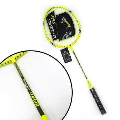 KONEX Badminton Racket CLS 019 - Yellow