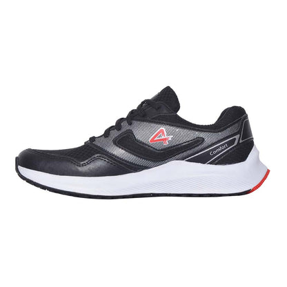 Sega Comfort Running Shoes - Black/White