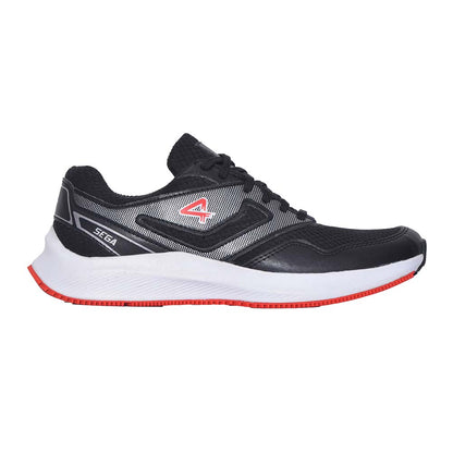 Sega Comfort Running Shoes - Black/White