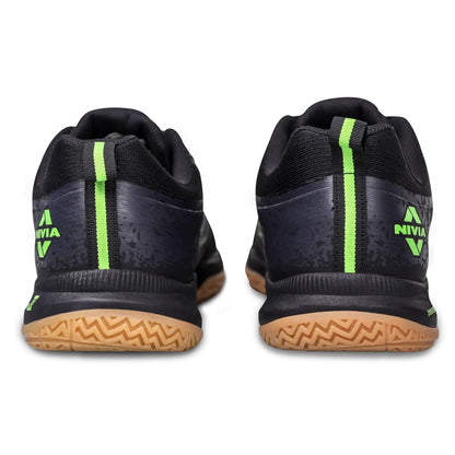 Nivia Powerstrike 4.0 Badminton Shoes for Men (Black)
