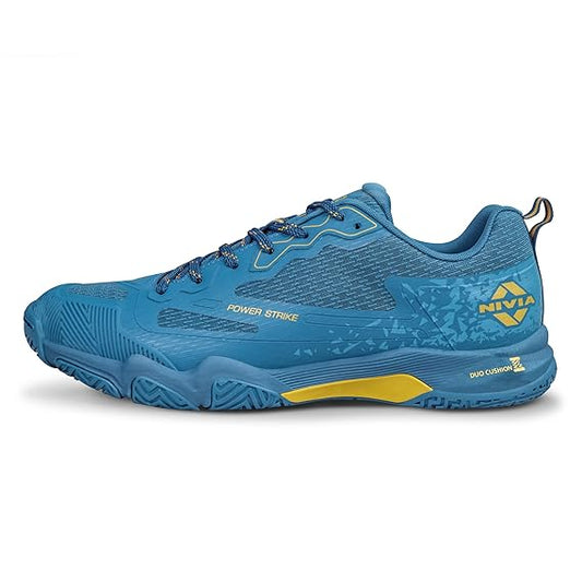 Nivia Powerstrike 4.0 Badminton Shoes for Men (Core Blue)