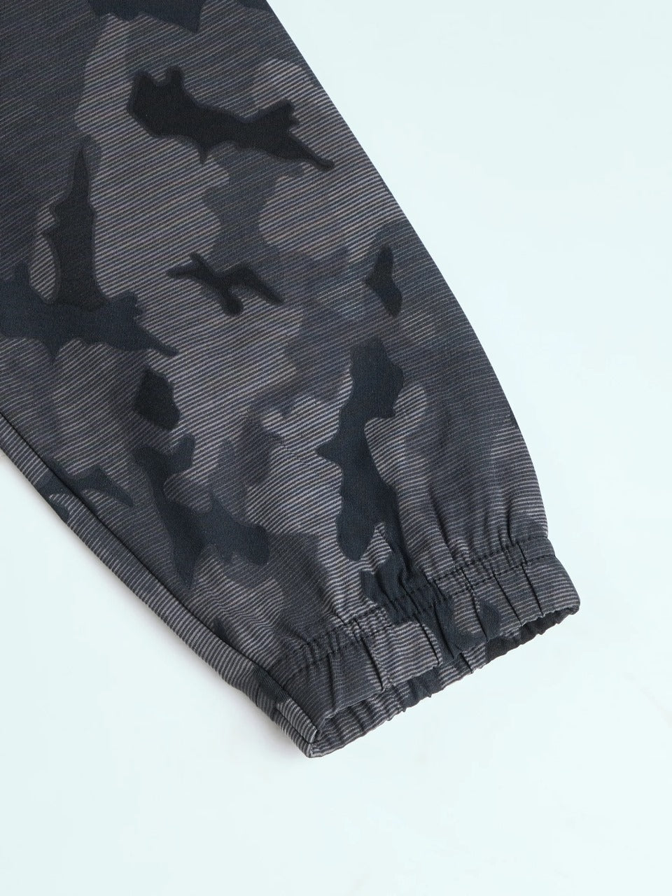 Technosport Printed Slim Fit Mock Neck Jacket with TS FLEXI For Men OR-92 (Dark Mist)