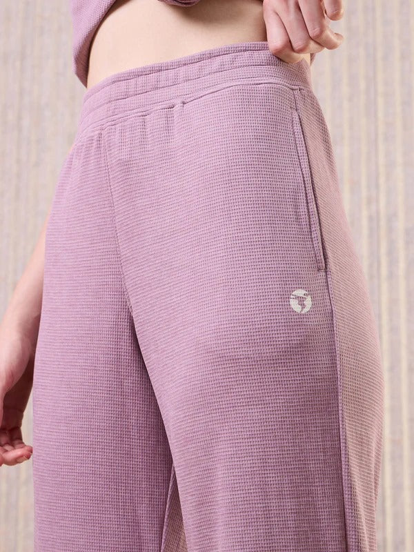 Technosport Women Relaxed Fit Trackpants WR-133 (Dusty Pink)