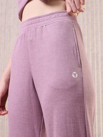 Technosport Women Relaxed Fit Trackpants WR-133 (Dusty Pink)